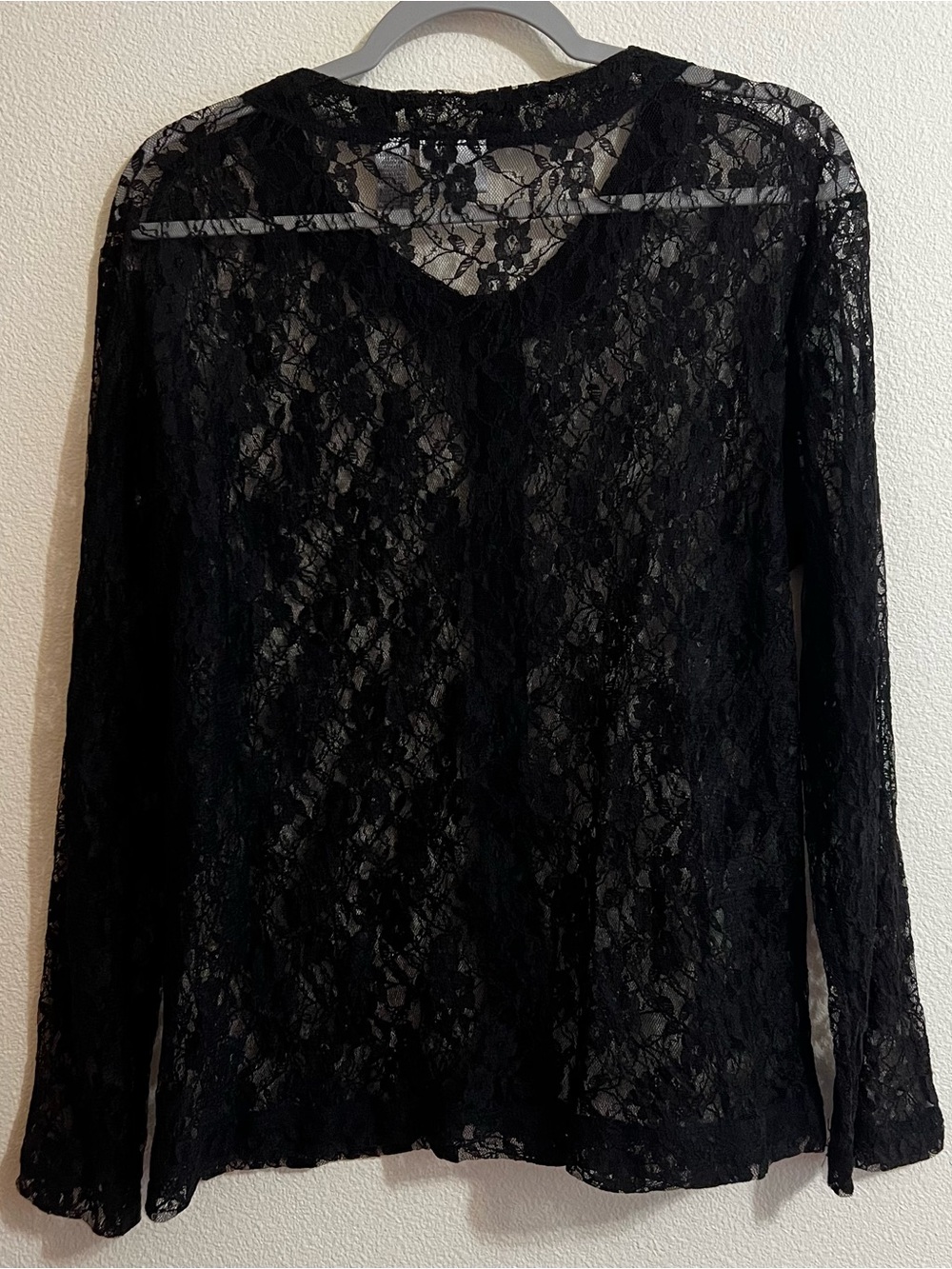 Chicos Lace Button Down Blouse 3 - Picture 3 of 3
